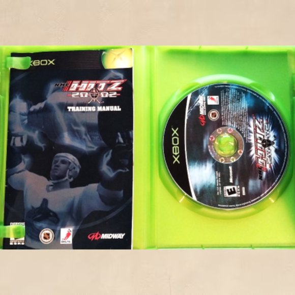 NHL Hitz 20-02 Microsoft Original XBOX Game 2001 Black Box, Case Manual Included - Picture 3 of 6